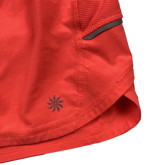 Athleta Ready Set Go Short Orange 4” - Picture 6 of 15